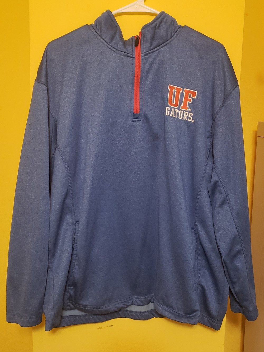UF Gators Blue Quarter-Zip Pullover Sweatshirt